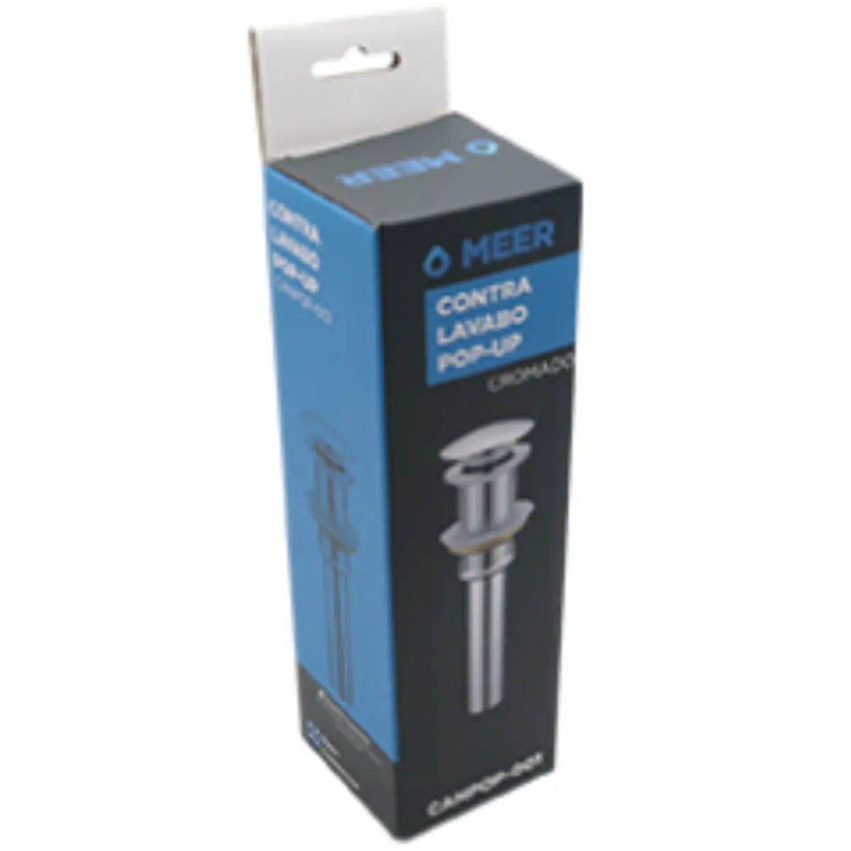 CONTRA CANASTA LAVABO 1 1/4" POP UP MEER - CNX - vista lateral