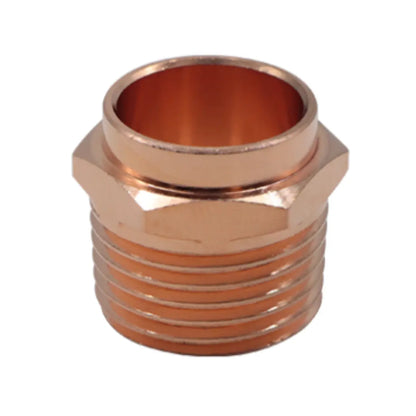 Conector Rosca Exterior Cobre 3/4” Plomeria CNX - CNX - detalle