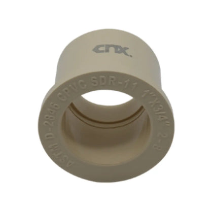 Reduccion Bushing cpvc 3/4" x 1/2" Ferreteria CNX - CNX