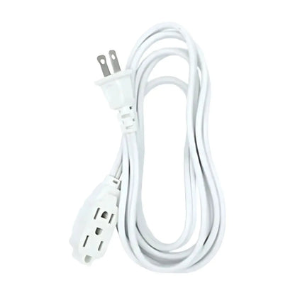 EXTENSION ELECTRICA BLANCA CON CLAVIJA PLANA 5 METROS TECHTOOLS - CNX