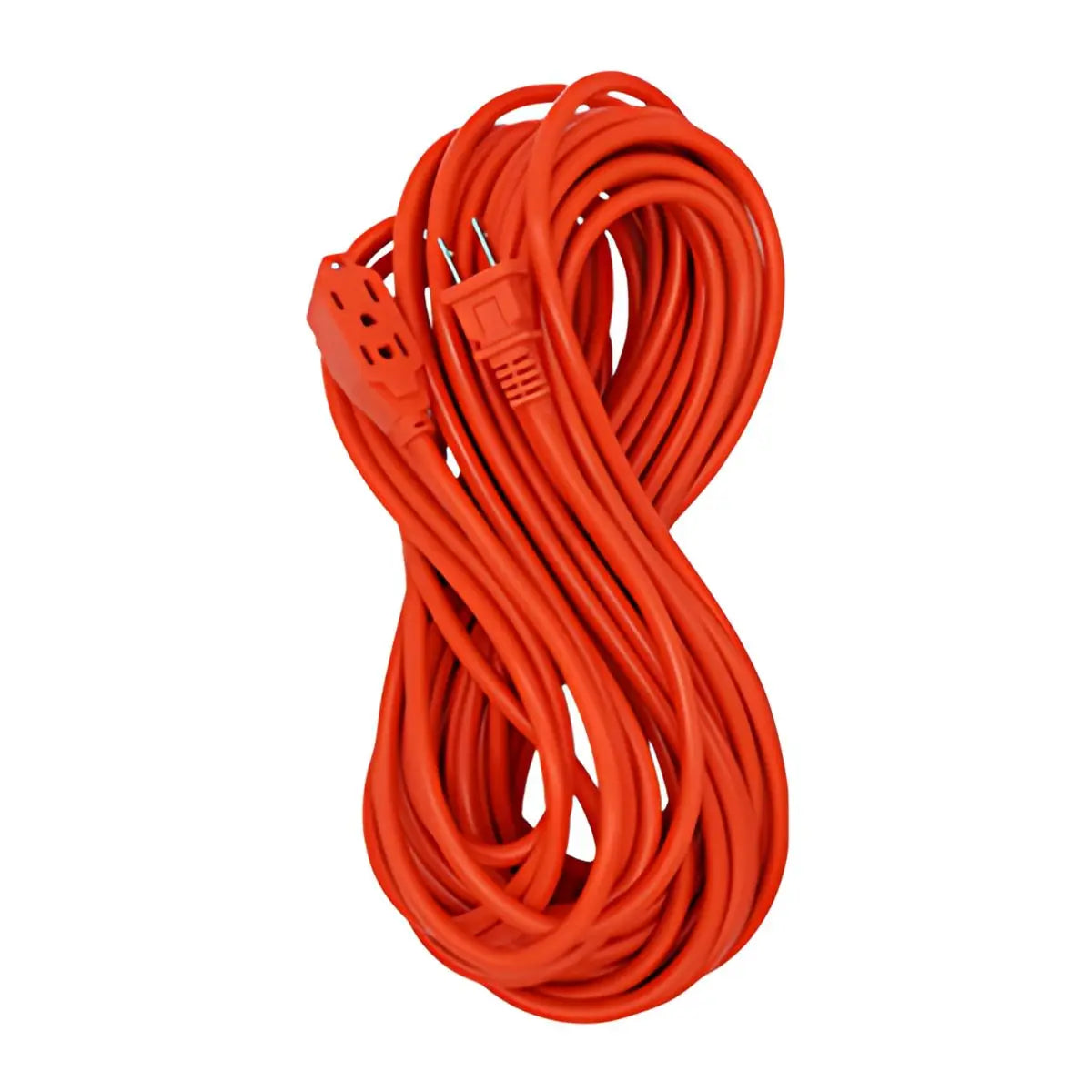 EXTENSION ELECTRICA NARANJA CON CLAVIJA ESTANDAR 25 METROS TECHTOOLS - CNX