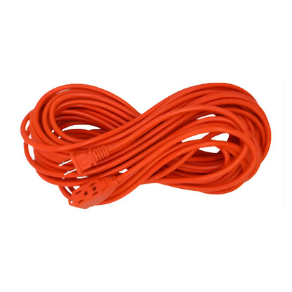 EXTENSION ELECTRICA NARANJA CON CLAVIJA ESTANDAR 10 METROS TECHTOOLS - CNX - vista lateral