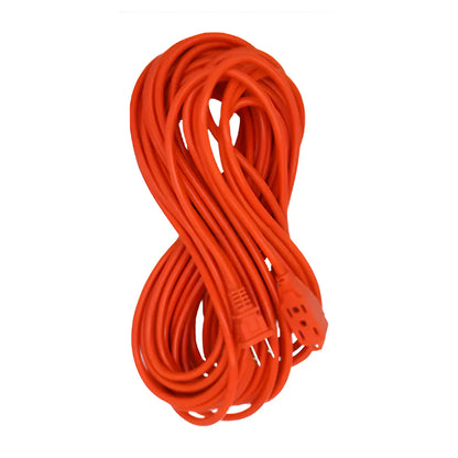 EXTENSION ELECTRICA NARANJA CON CLAVIJA ESTANDAR 10 METROS TECHTOOLS - CNX