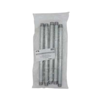 Niple 150 Libras Acero Galvanizado 1/2” de 12" CNX - CNX - detalle