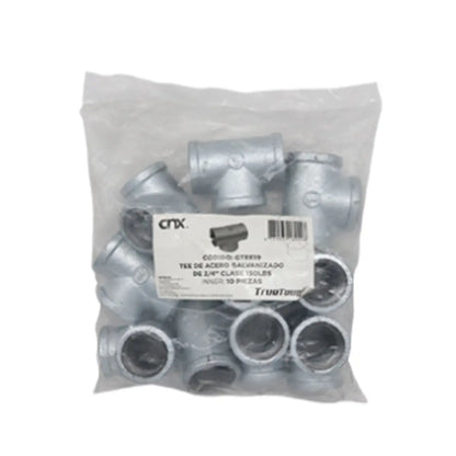 Tee 150 Libras Acero Galvanizado 1/2” CNX - CNX