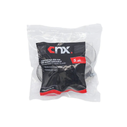 Abrazadera Sin Fin Tipo Estandar 1 4/7" - 2 1/2" CNX Ferreteria - CNX - vista lateral