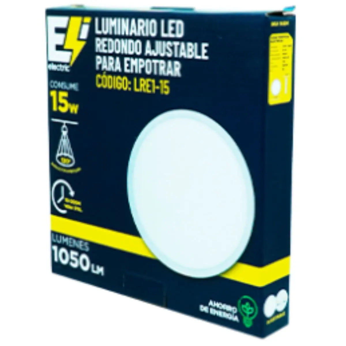 Luminario Led Eli Electric Redondo Ajustable Empotrar 175x20 mm - CNX