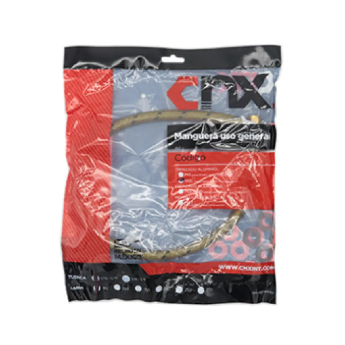 Manguera Uso General Modelo mgv10 5/16" x 200 cm CNX - CNX - detalle
