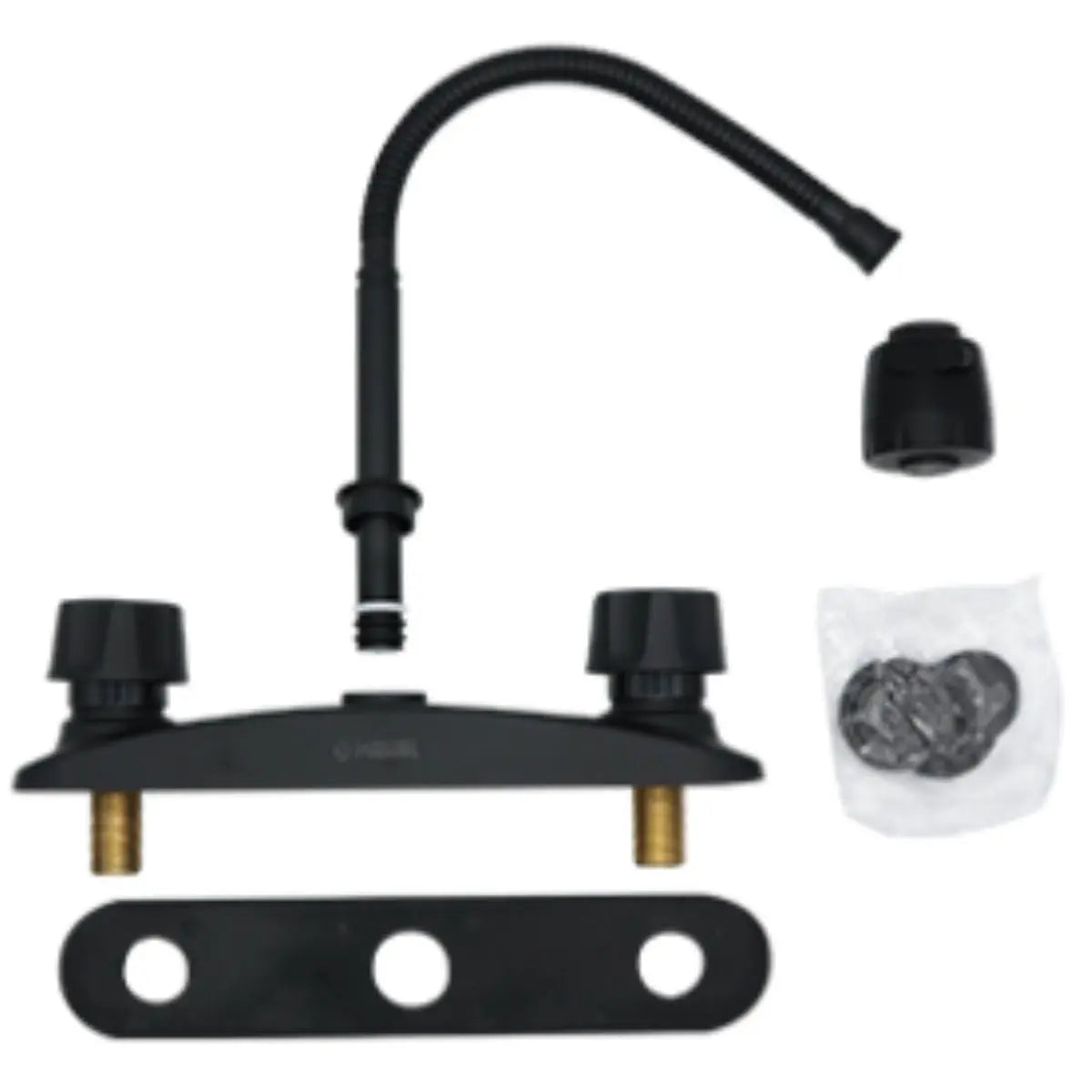 Mezcladora Fregadero MEER Flexible Negro Mate - CNX - empaque