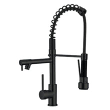 Mezcladora Fregadero MEER Monomando Flexible Negro Mate - CNX