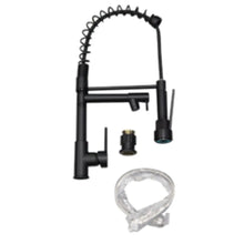 Mezcladora Fregadero MEER Monomando Flexible Negro Mate - CNX - contenido