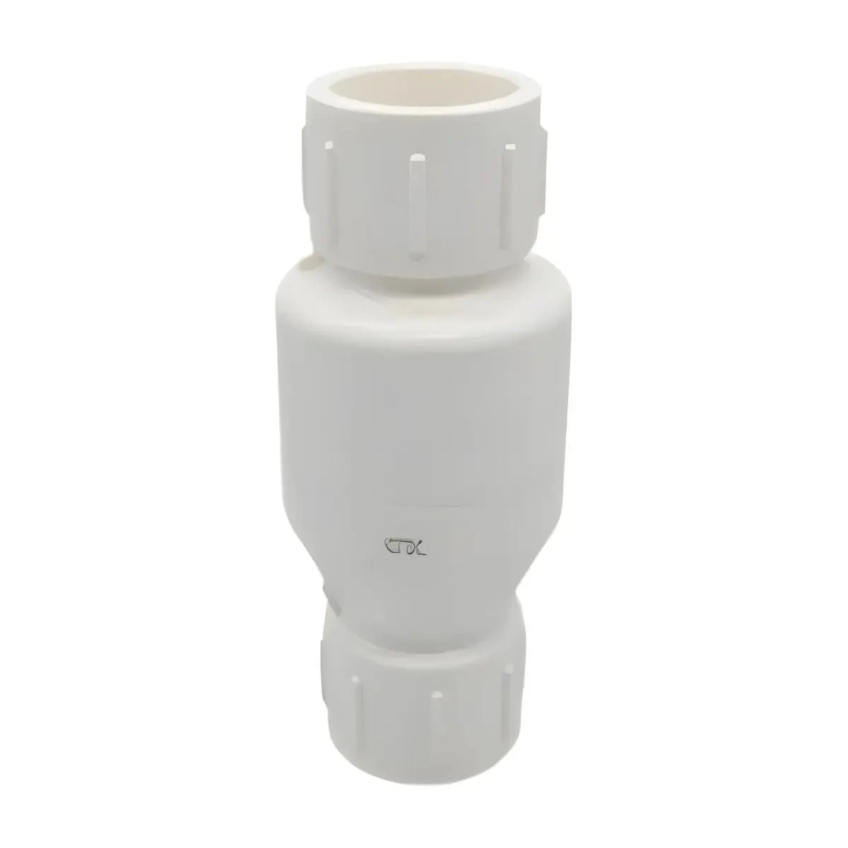 VÁLVULA CHECK DE RESORTE PVC CEMENTAR 2" CNX - CNX - vista lateral