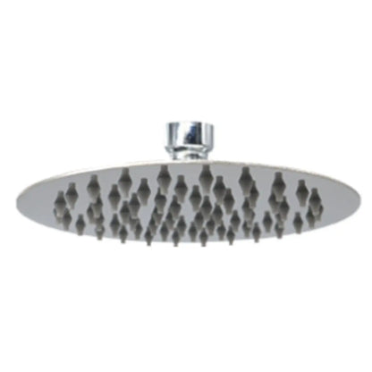 Regadera MEER Redonda 6" Acero Inoxidable Sistema Anti Sarro Cromada - CNX - empaque