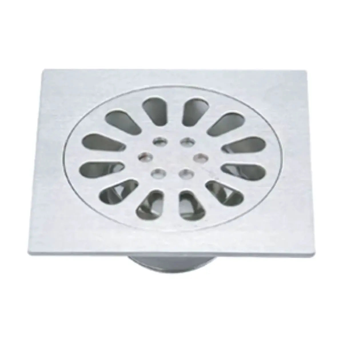 RESUMIDERO CUADRADO 4" ACERO INOX CON TRAMPA ANTIC - CNX - empaque
