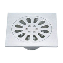 RESUMIDERO CUADRADO 4" ACERO INOX CON TRAMPA ANTIC - CNX - vista lateral