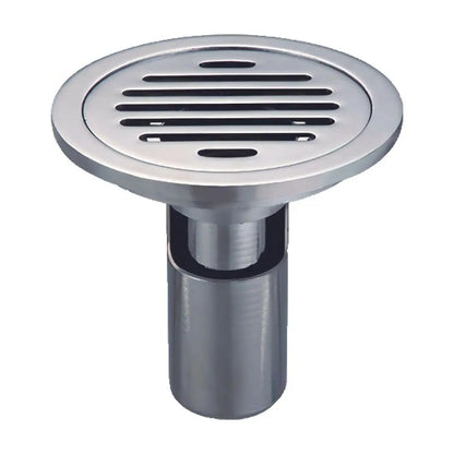 Coladera Resumidero Redonda Meer 10cm Plateado Antirretorno - CNX