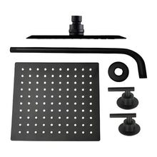 Juego Regadera 8" Con Tubo Y Manerales Balance Meer - CNX - vista trasera