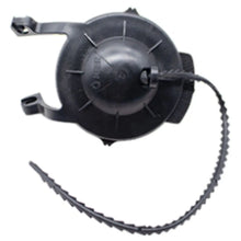 Sapo WC 2" MEER Flexible Cadena Flexible Negro - CNX - vista lateral