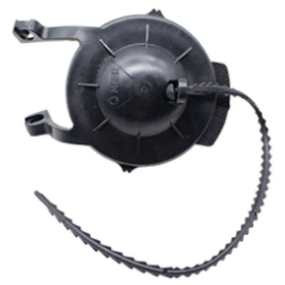 Sapo WC 2" MEER Flexible Cadena Flexible Negro - CNX - vista lateral