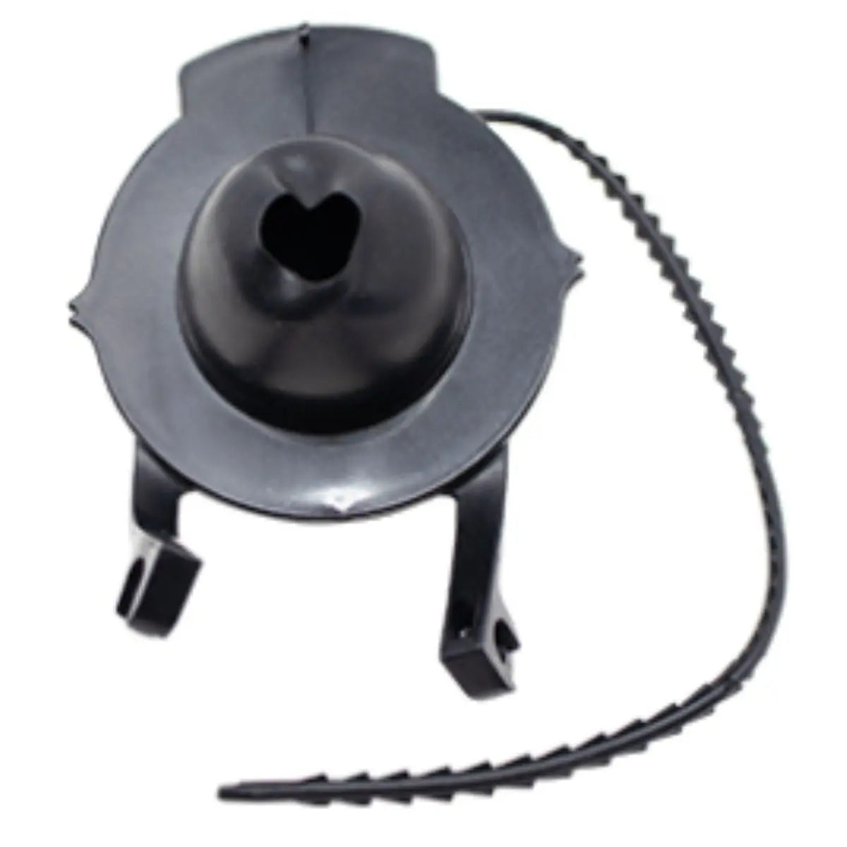 Sapo WC 2" MEER Flexible Cadena Flexible Negro - CNX
