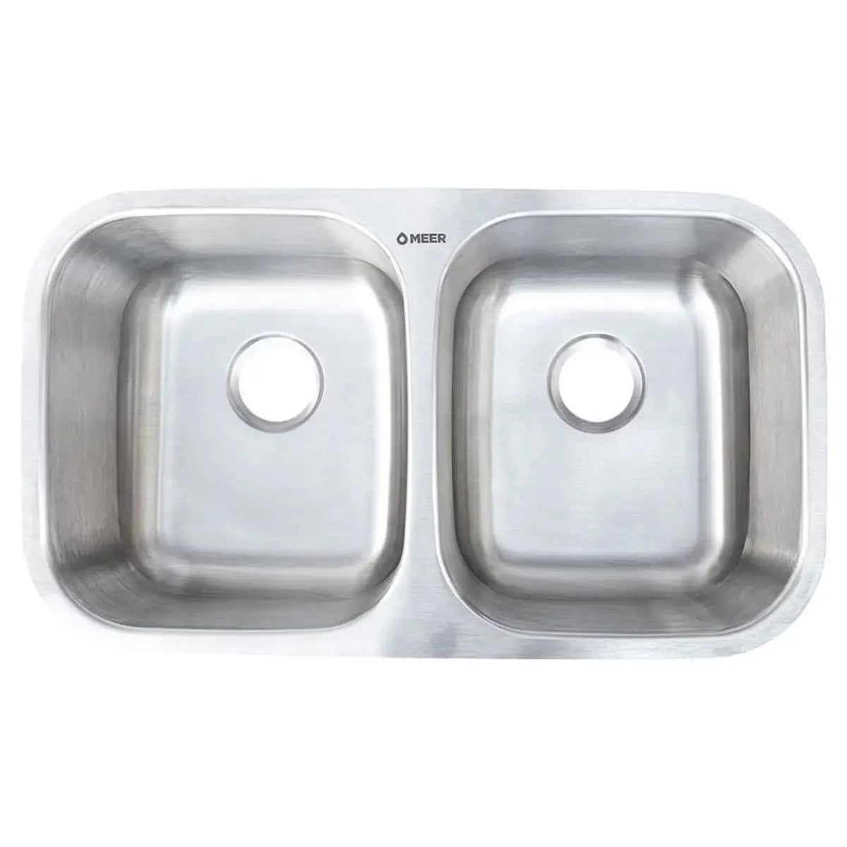 Tarja Doble MEER Submontar Acero Inoxidable 82 x 47 x 22 - CNX - detalle