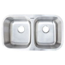 Tarja Doble MEER Submontar Acero Inoxidable 82 x 47 x 22 - CNX - detalle