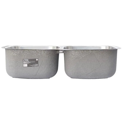 Tarja Doble MEER Submontar Acero Inoxidable 82 x 47 x 22 - CNX