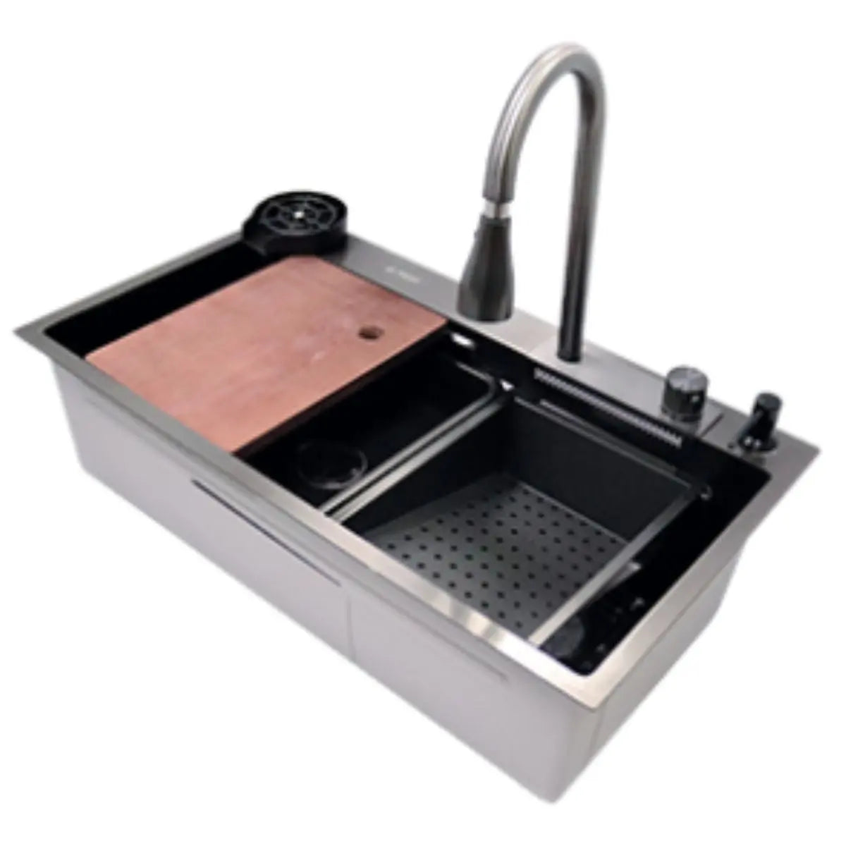 Set Tarja MEER Mezcladora Accesorios Empotrar Satinada - CNX