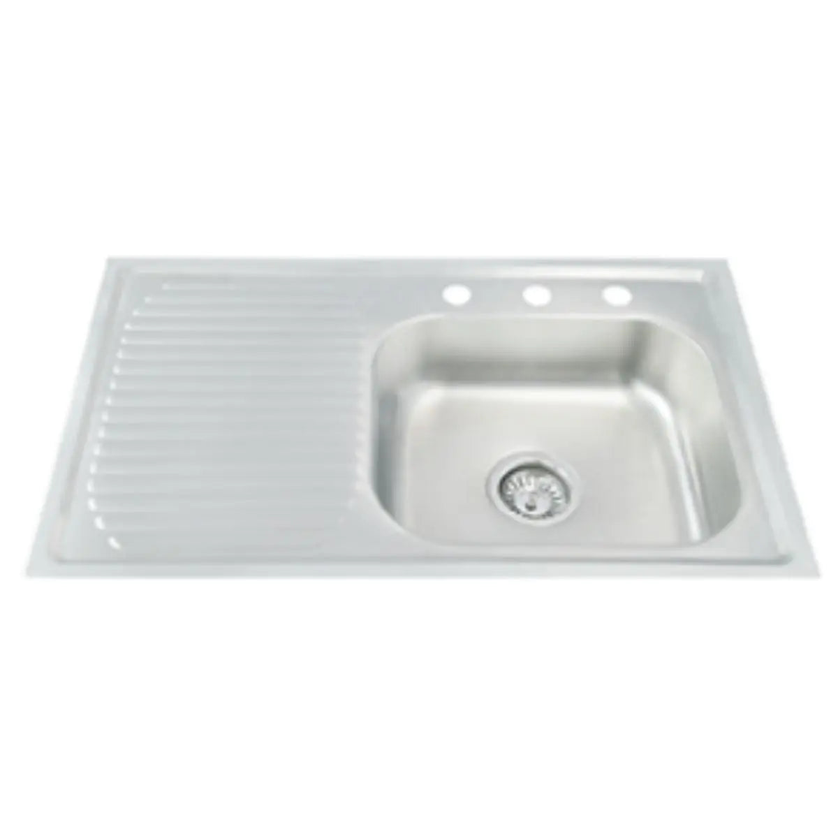 TARJA SENCILLA CON ESCURRIDOR IZQUIERDO 80X50 PARA EMPOTRAR CNX - CNX