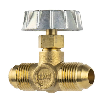 Valvula Aguja Macho Gas Cnx 3/8'' X 3/8'' Flare - CNX