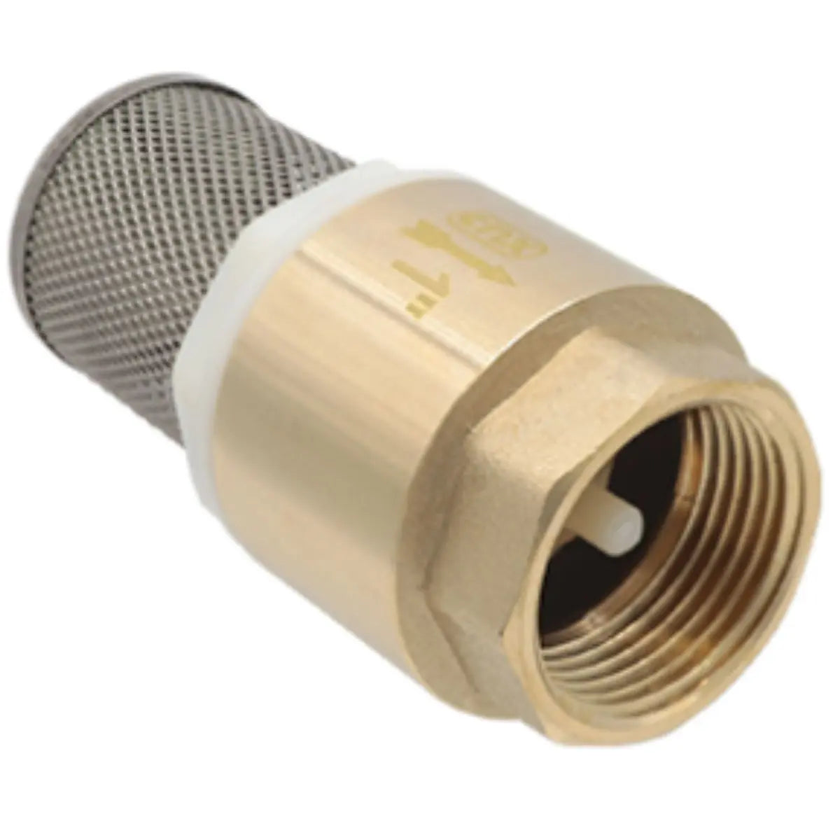 Valvula Pie CNX Resorte 1" Laton Agua - CNX
