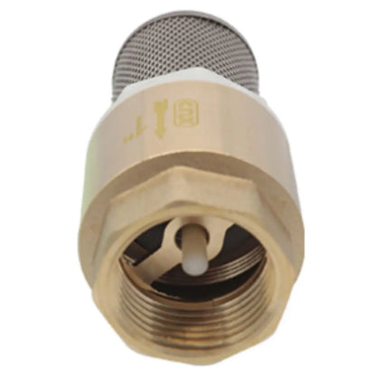 Valvula Pie CNX Resorte 1" Laton Agua - CNX - accesorios
