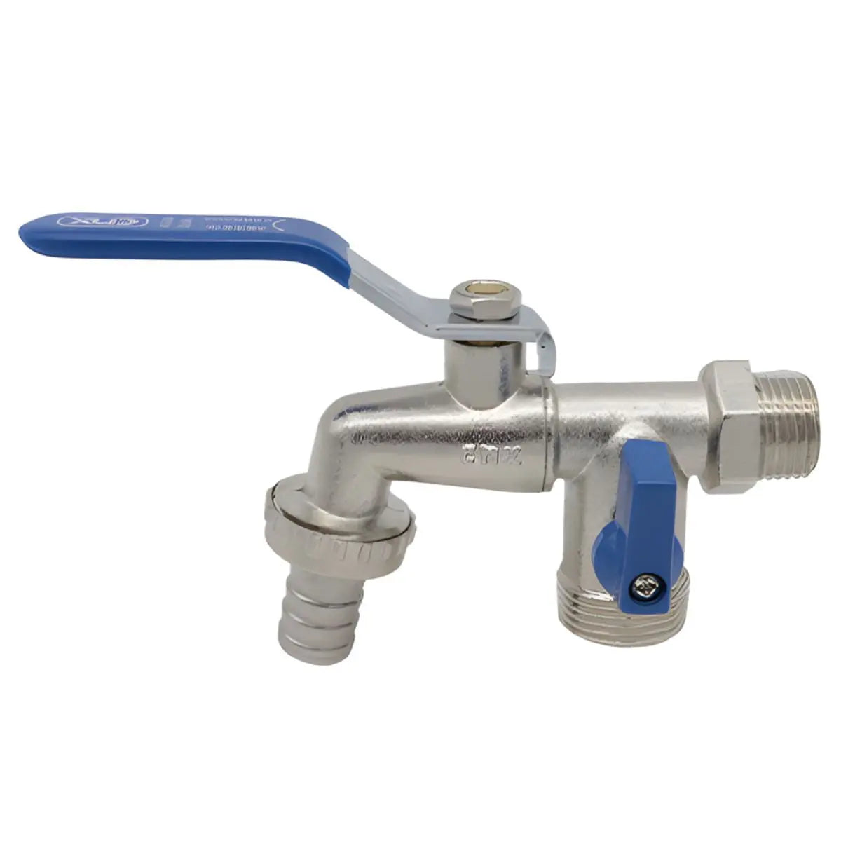 CNX Llave Nariz Italiana Dual 1/2" Niquelada INNER 12 - CNX - detalle