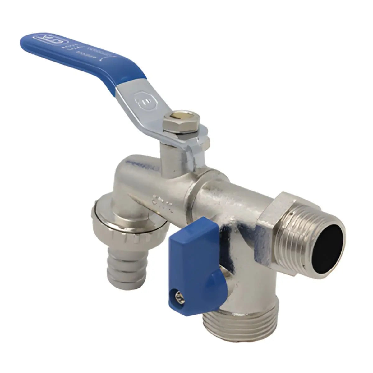 CNX Llave Nariz Italiana Dual 1/2" Niquelada INNER 12 - CNX - vista lateral