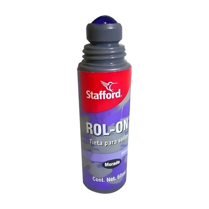 Tinta Sello 60ml Stafford Rol-on Escoge Color Morada - Azor - empaque