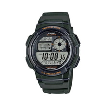 Reloj Casio Digital Youth Series Ae-1000w-3av Color Verde Oscuro - Casio