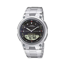 Reloj Casio Core Aw-80d-1av Fondo/negro Color/plateado - Casio - vista lateral