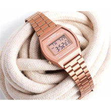 Reloj Digital Casio Illuminator B640wc-5av Color/rosa/cobre - Casio - vista lateral