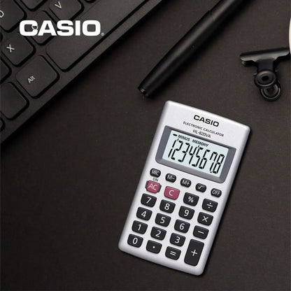 Calculadora Portatil Casio Hl-820va Gris 8 Digitos 10x12cm - Casio - uso