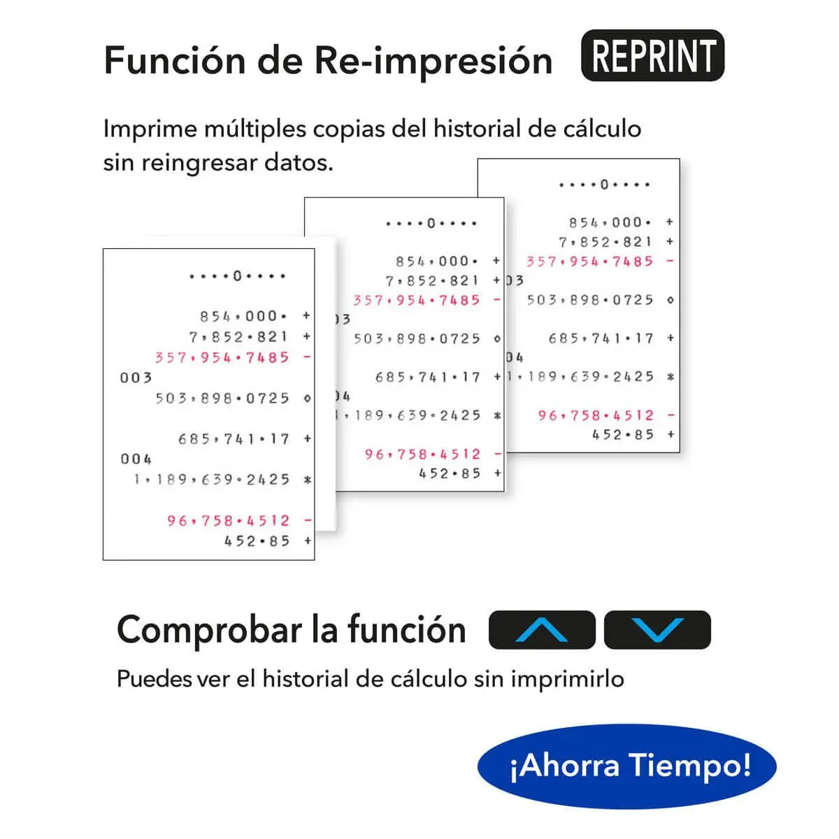 Calculadora Con Impresor Casio Sumadora Hr-10rc - Casio - vista lateral
