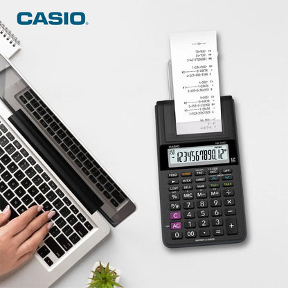 Calculadora Con Impresor Casio Sumadora Hr-10rc - Casio - vista trasera