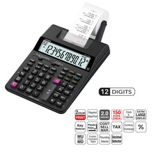Calculadora Sumadora Impresión Casio Hr-170rc Negra - Casio - uso
