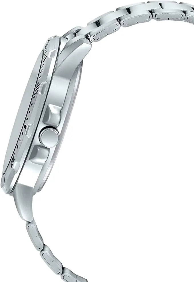 Reloj Casio Timesquare Mtp-vd01d-7ev C/plateado Acero Inoxidable - Casio - vista lateral