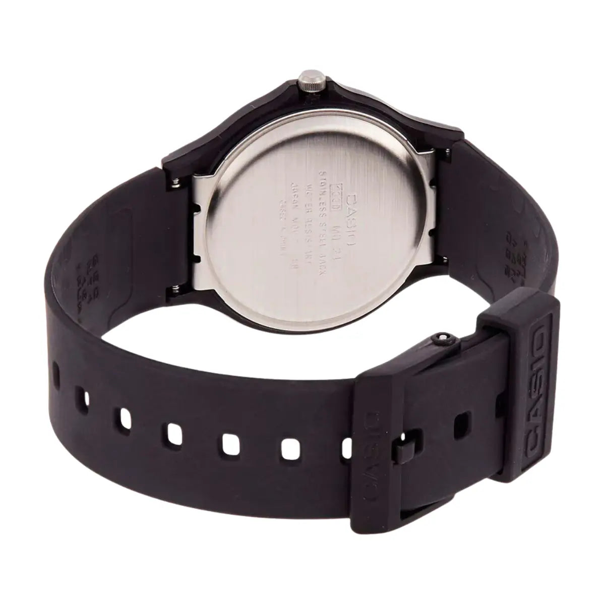 Reloj Casio Mw-600f-1av Resina Color Negro Fondo Negro - Casio - detalle