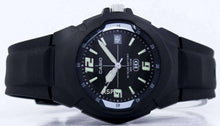 Reloj Casio Mw-600f-1av Resina Color Negro Fondo Negro - Casio
