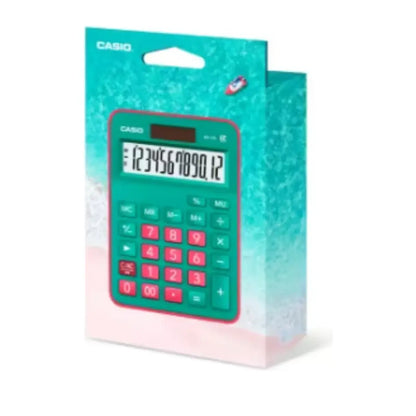 Calculadora Just/Desk Casio CS-MX-12B-GNRD-W-DC - Casio - vista lateral