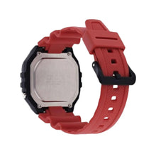 Reloj Digital Casio Youth W-218h-4bv Correa/rojo Bisel/negro - Casio - vista lateral