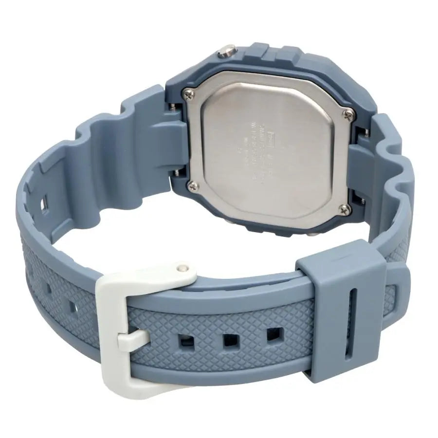 Reloj Digital Casio Iconic Square W-218hc-2av Color Azul - Casio - detalle