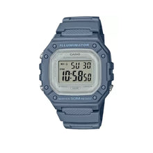 Reloj Digital Casio Iconic Square W-218hc-2av Color Azul - Casio