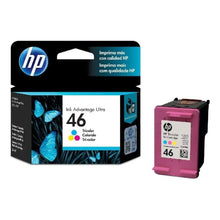 Tinta HP PO 46 Ink Advantage Ultra Tricolor - HP - vista lateral